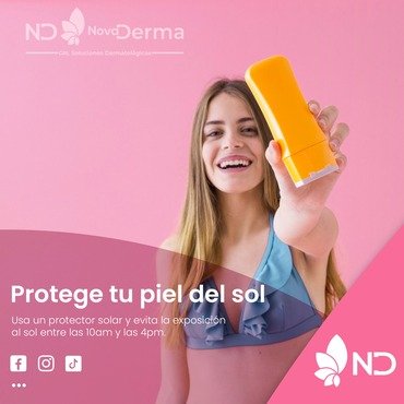 Línea completa de cuidado dermocosmético Novaderma