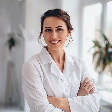 Dra. María López, dermatóloga especialista en acné